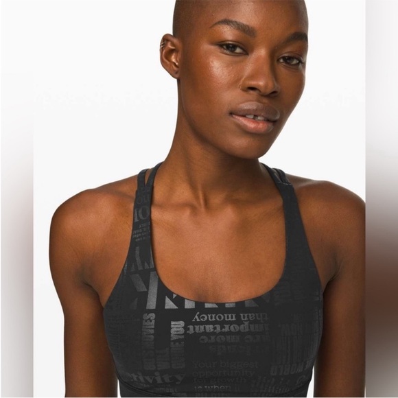 NWT Lululemon Manifesto Foil SET🤍 Hotty Hot LR Short 2.5" sz 8 | Energy Bra sz 6 - Picture 10 of 11